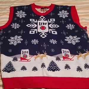 Ugly Christmas sweater vest